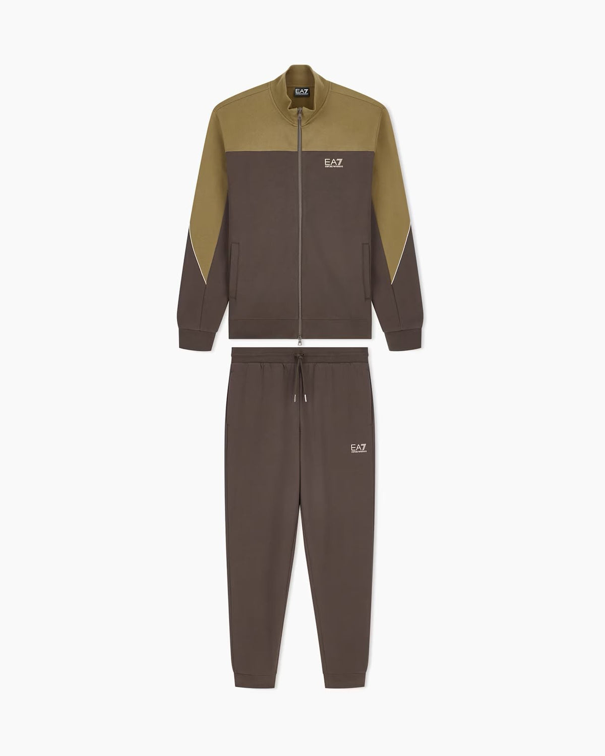 TUTA CON FELPA SENZA CAPPUCCIO E ZIP