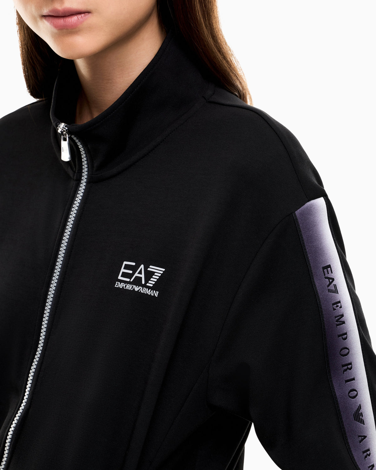 TUTA CON FELPA SENZA CAPPUCCIO E ZIP