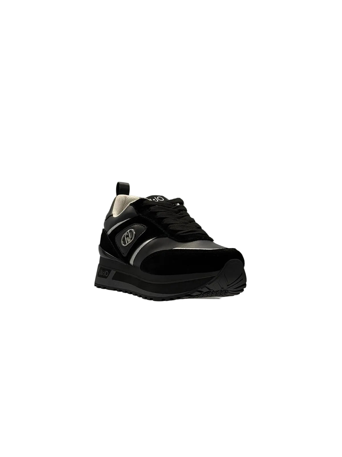 RUNNING PLATFORM IN SUEDE E PELLE