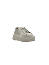 SNEAKERS PLATFORM IN PELLE