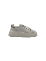 SNEAKERS PLATFORM IN PELLE