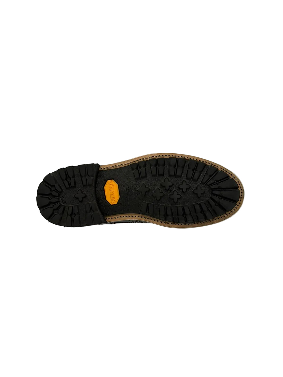 SCARPA STRINGATA IN PELLE