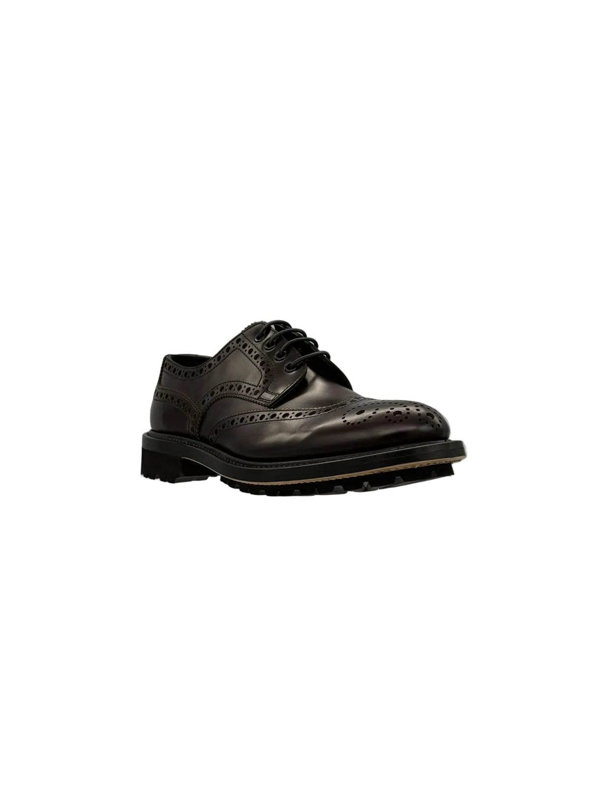 SCARPA STRINGATA IN PELLE