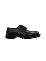 SCARPA STRINGATA IN PELLE