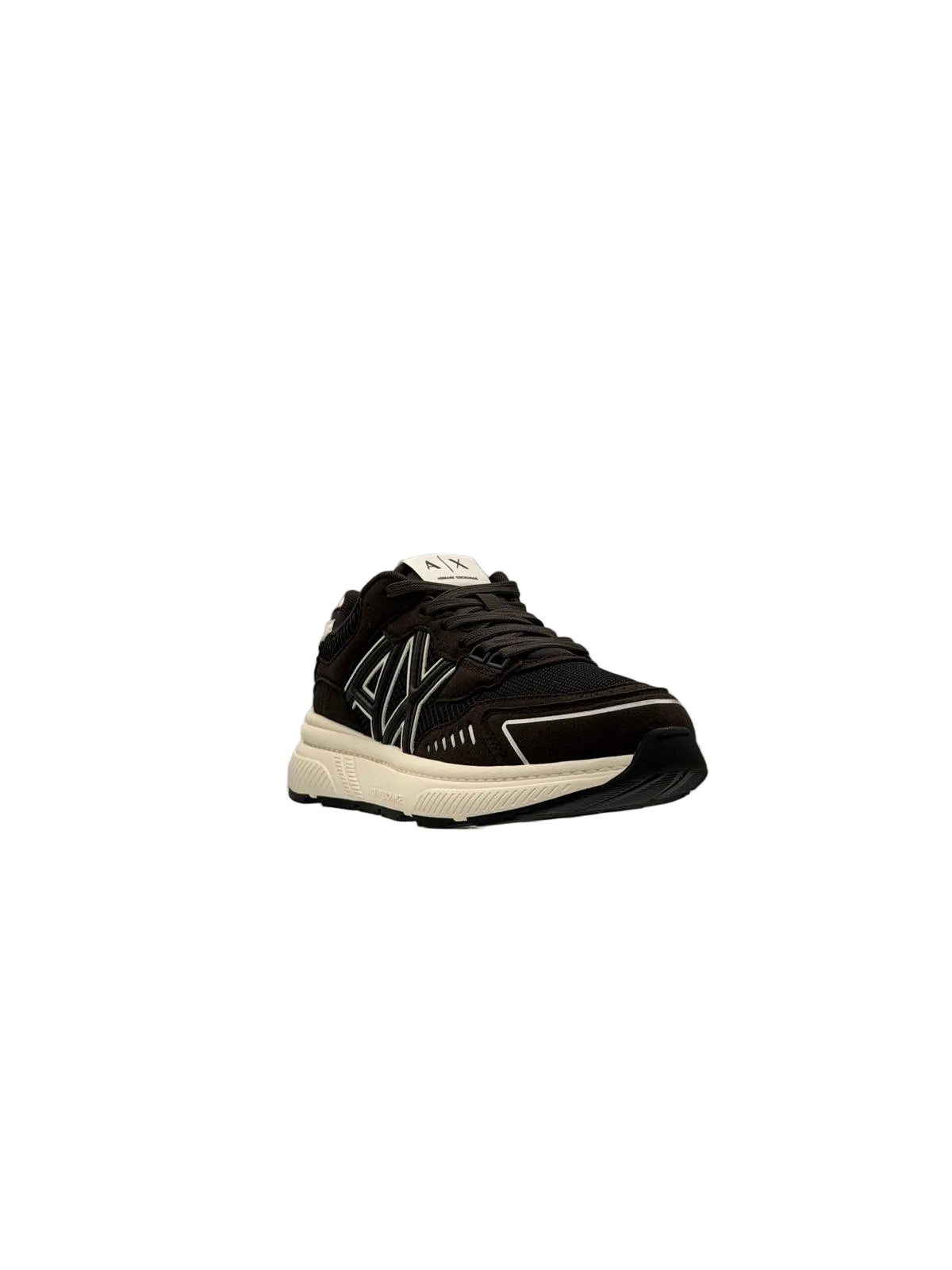 SNEAKERS CON INSERTI IN CAMOSCIO