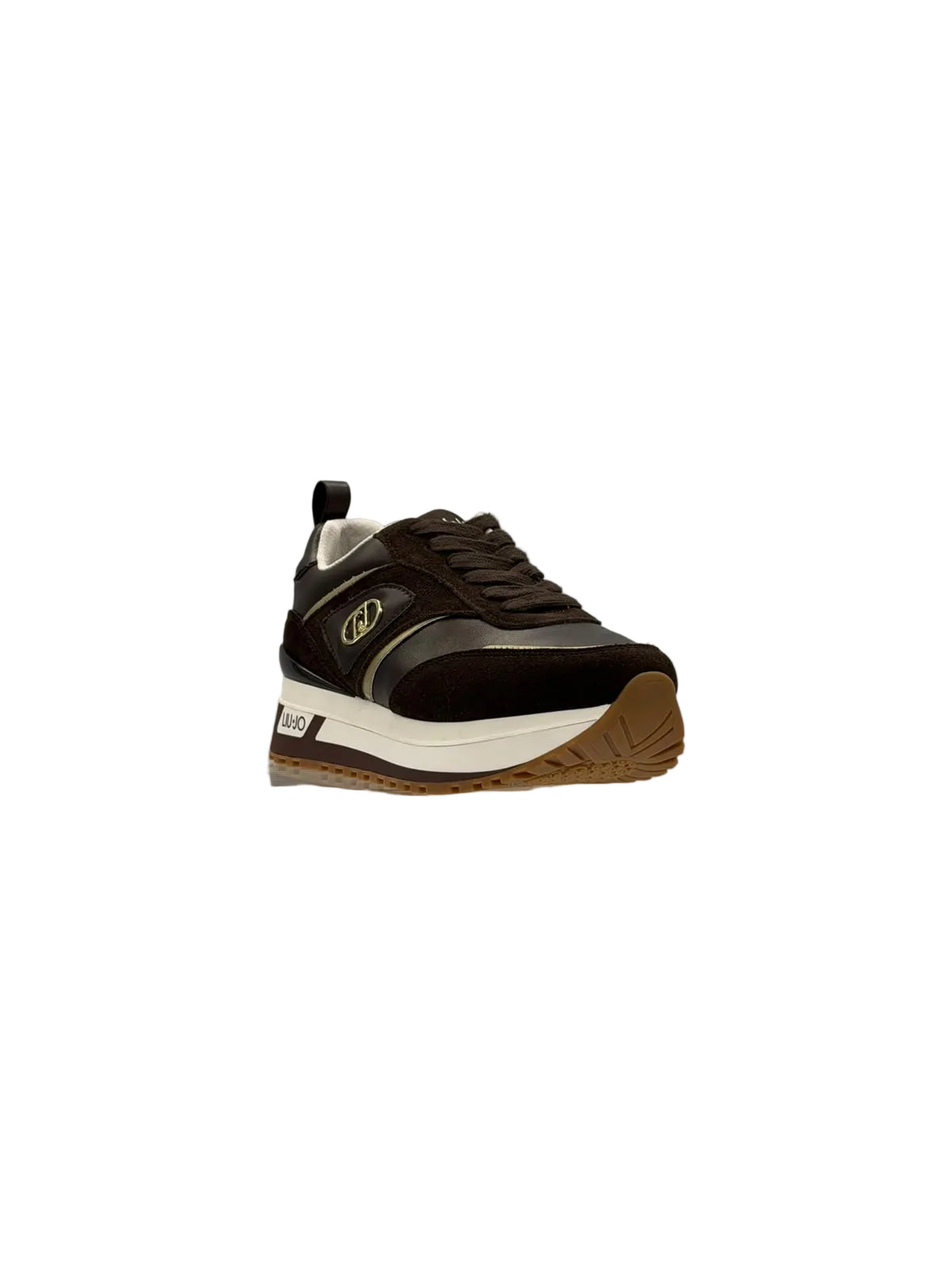 RUNNING PLATFORM IN SUEDE E PELLE