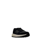 SNEAKERS LOGATA CON INSERTI IN CAMOSCIO