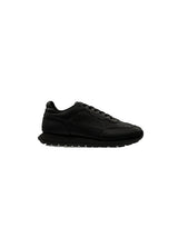 SNEAKERS IN PELLE LOGATA